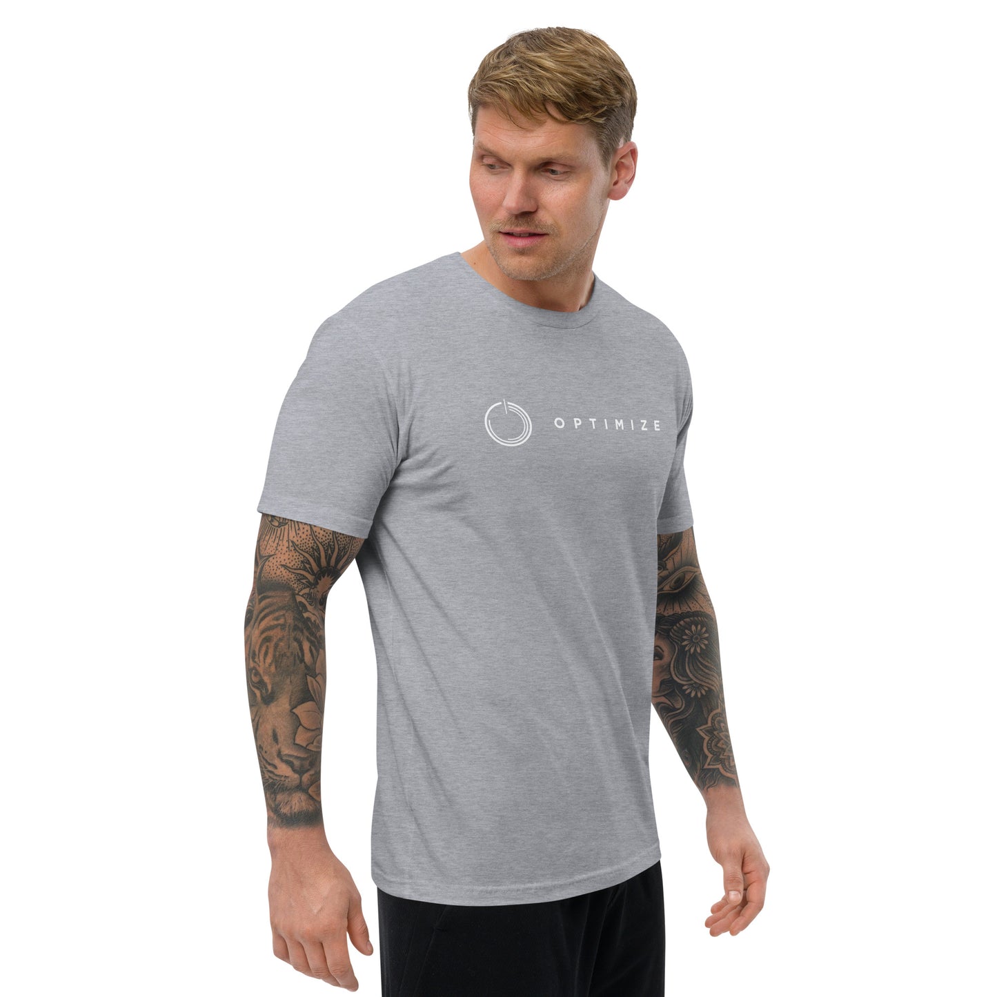 Mens Fitted Pre-Shrunk Short Sleeve T-shirt